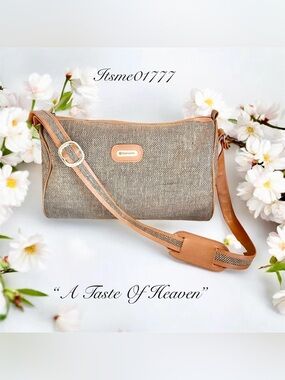 Vintage Samsonite Brown and Tan Bag